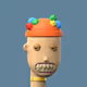 6898