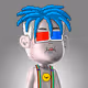 7392