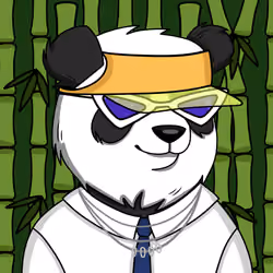 Adorable Panda #1200