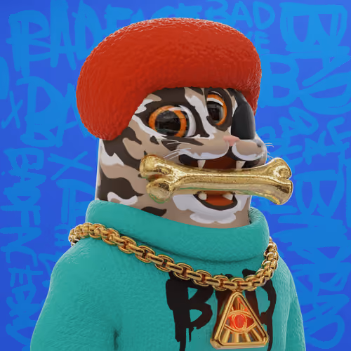 Bad Face Plastic Cats #1782