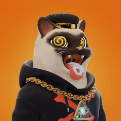 Bad Face Plastic Cats #1549
