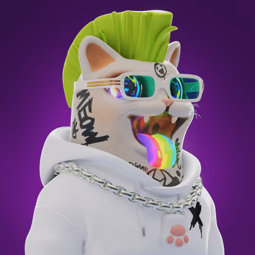 Bad Face Plastic Cats #903