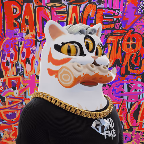 Bad Face Plastic Cats #881