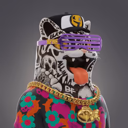 Bad Face Plastic Cats #251