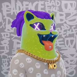 Bad Face Plastic Cats #310