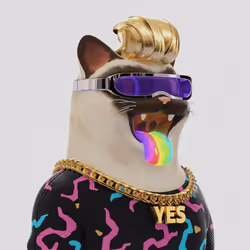 Bad Face Plastic Cats #713