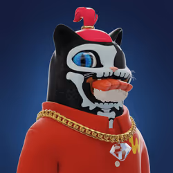 Bad Face Plastic Cats #576