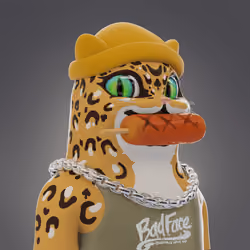 Bad Face Plastic Cats #1707
