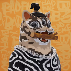 Bad Face Plastic Cats #1253