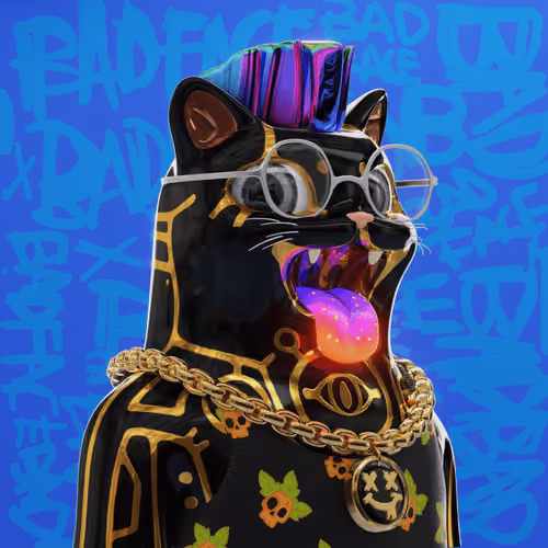 Bad Face Plastic Cats #45