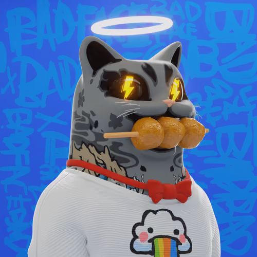 Bad Face Plastic Cats #221