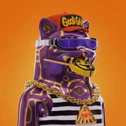 Bad Face Plastic Cats #716