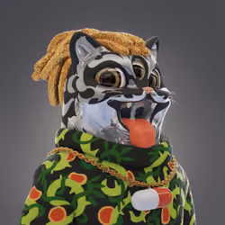 Bad Face Plastic Cats #315