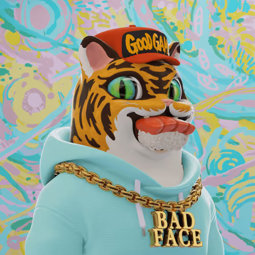 Bad Face Plastic Cats #840
