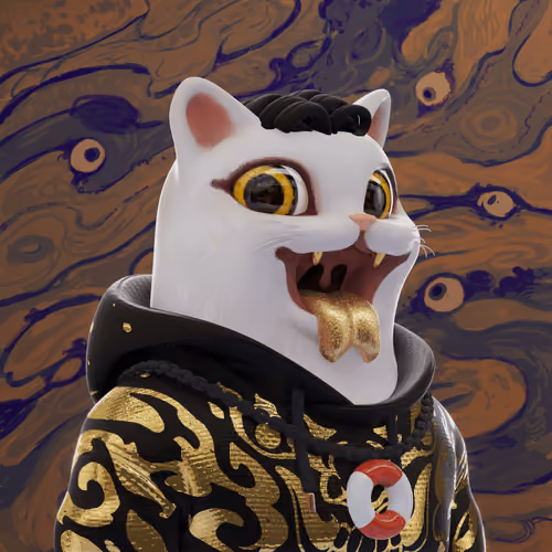 Bad Face Plastic Cats #895