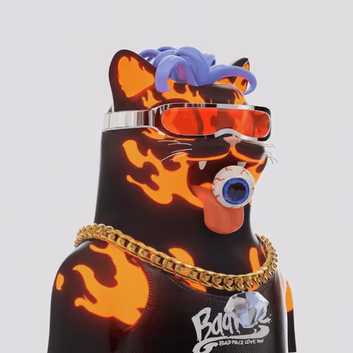 Bad Face Plastic Cats #246