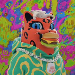Bad Face Plastic Cats #750