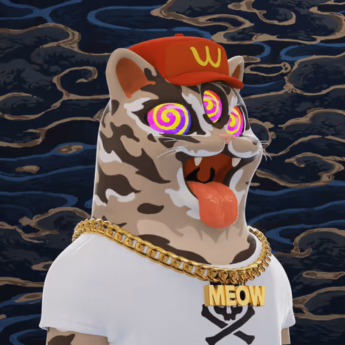 Bad Face Plastic Cats #900