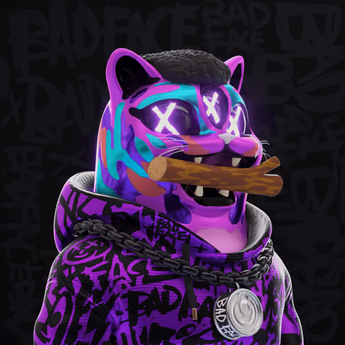 Bad Face Plastic Cats #1734