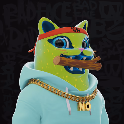 Bad Face Plastic Cats #230