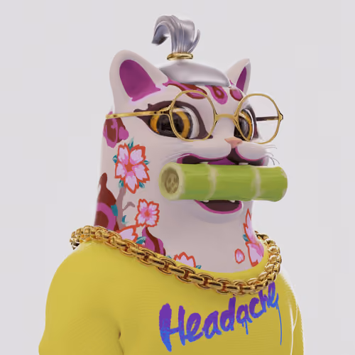 Bad Face Plastic Cats #873