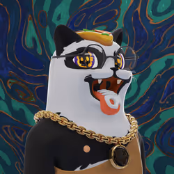 Bad Face Plastic Cats #1542