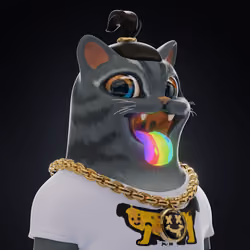 Bad Face Plastic Cats #404