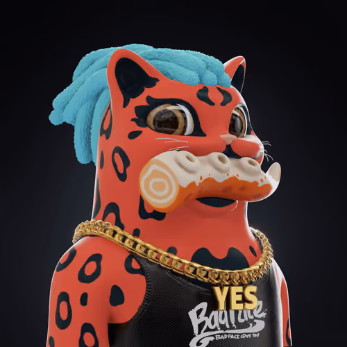 Bad Face Plastic Cats #1298