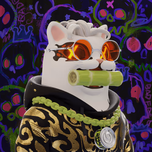 Bad Face Plastic Cats #760