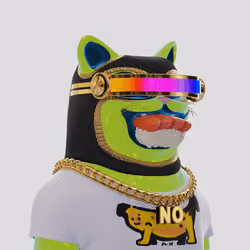 Bad Face Plastic Cats #1552