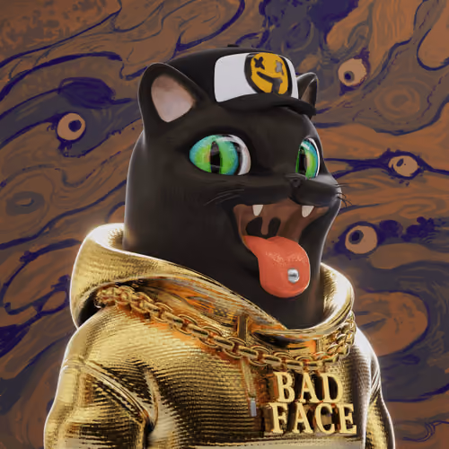 Bad Face Plastic Cats #673