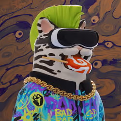 Bad Face Plastic Cats #242