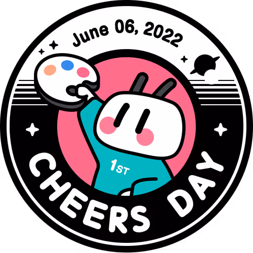 Cheersupbadge