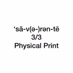 3/3 Physical Print