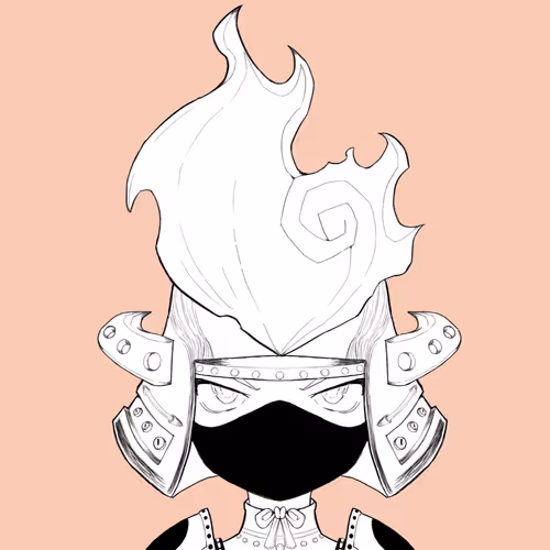 Patterned Samurai