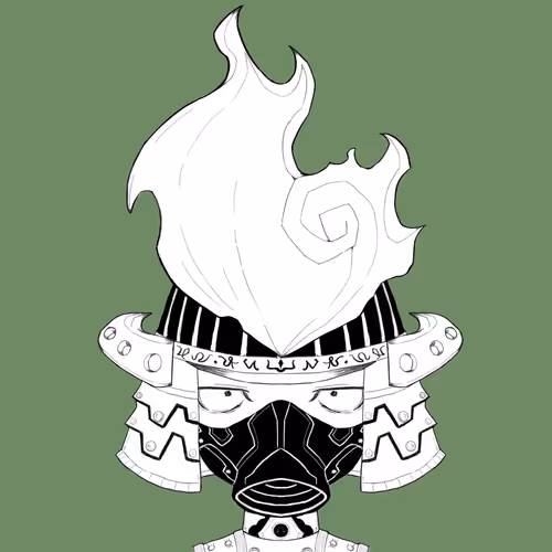 Patterned Samurai