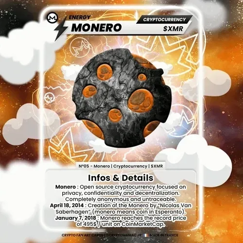 Crypto Card - Energy #05 - Monero