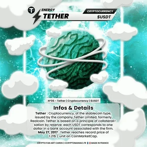 Crypto Card - Energy #06 - Tether
