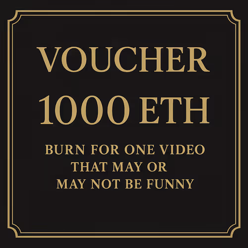 1000 ETH for Video