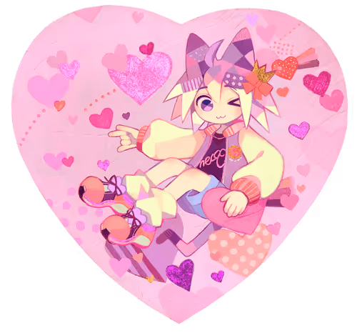 necco-chan no.24:Heart bomb!