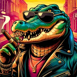Cigar Crocodile #50