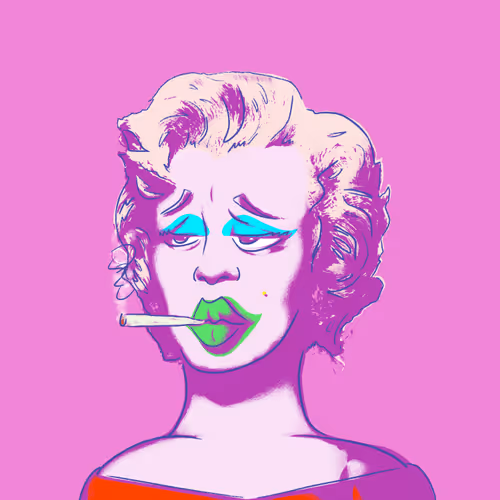 Bored Marilyn by Bored Warhol Factory #14