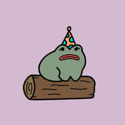 Cute Frog Club #1119