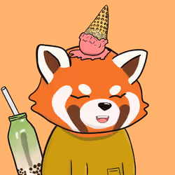 Okay Red Panda #8091