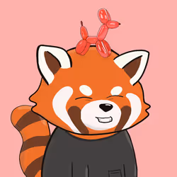 Okay Red Panda #2460