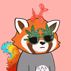 Okay Red Panda #7503