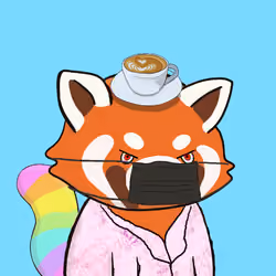 Okay Red Panda #7502