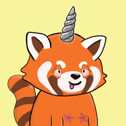 Okay Red Panda #7393