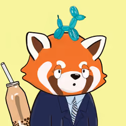 Okay Red Panda #2456