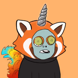 Okay Red Panda #8005